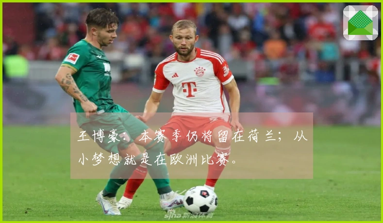 王博豪：本赛季仍将留在荷兰；从小梦想就是在欧洲比赛。